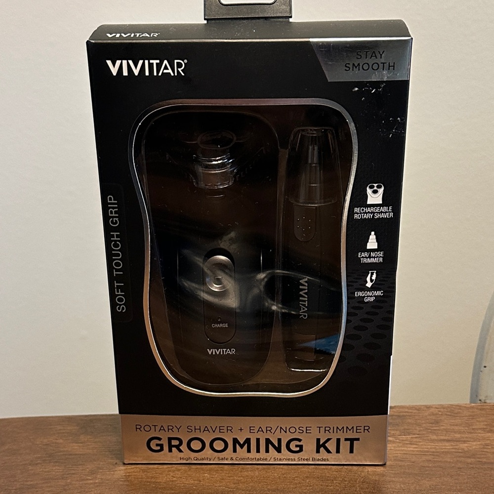 Vivitar Rotary Shaver + Ear / Nose Trimmer